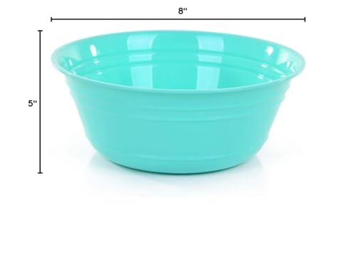 Mintra Office Mintra Home Snack Bowls (Large 2pk (4L), Teal) - Image 4